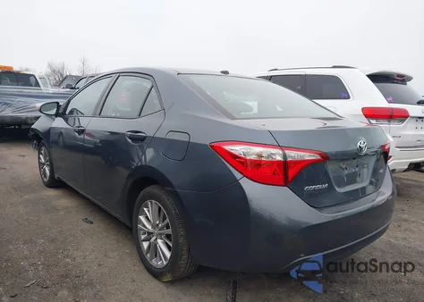 2015 Toyota Corolla Le Premium from USA, damaged, VIN 2T1BURHE5FC466801